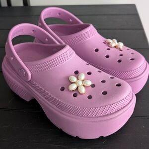 Crocs Stomp Clog In Bubble Sz 10 - Like New!